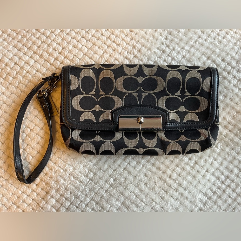 Black Coach Clutch!!!